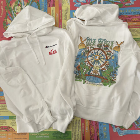 Felpa con Cappuccio CHAMPION X MI AMI 2025