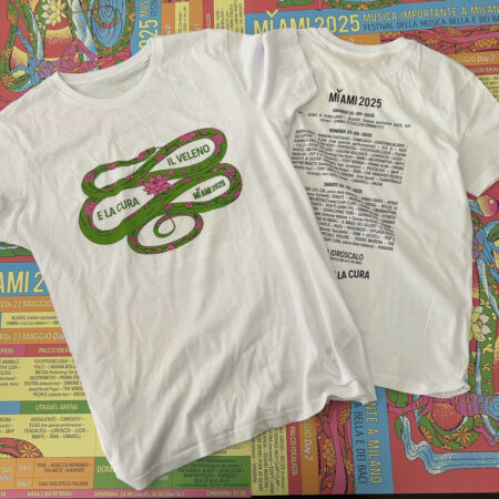 T-Shirt MI AMI 2025 – IL VELENO E LA CURA + SERPENTE